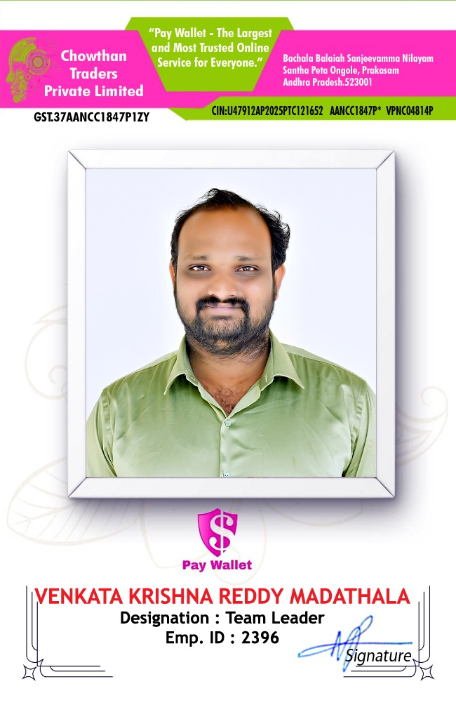 VENKATA KRISHNAREDDY MADATHALA